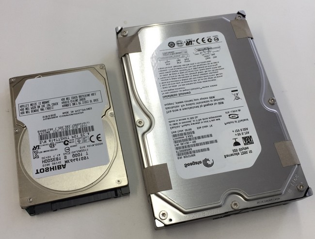 HDD2.5と3.5